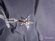 картинка 1 прикреплена к отзыву Кулон с сатанинским символом - ожерелье PJ Jewelry с пентаграммой Люцифера, пломбированное стальное кольцо с бесплатной цепочкой длиной 20 от Mike West