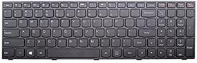 img 4 attached to Eathtek Replacement Keyboard W/ Frame For Lenovo B50-30 G50 Series - US Layout Compatible 25214785, 25214755