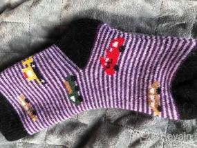 img 7 attached to 6 Pairs Of Cozy Animal Wool Socks For Boys And Girls - FNOVCO Winter Warmth For Children