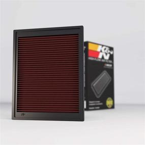 img 4 attached to 🚀 K&amp;N Engine Air Filter: Premium, High Performance, Washable Replacement Filter for Saab/Vauxhall (2002-2011): 9-3, 9-3 Series II, Signum (33-2337)