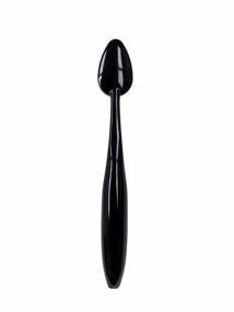 img 1 attached to IBeauty Oval Style Contour Brush - Vegan & Cruelty-Free - Black (SB 21)