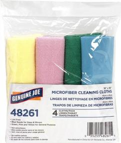 img 2 attached to 🧼 Genuine Joe GJO48261: Blue Frost Color-Coded Microfiber Cleaning Cloths – A Top Cleaning Solution