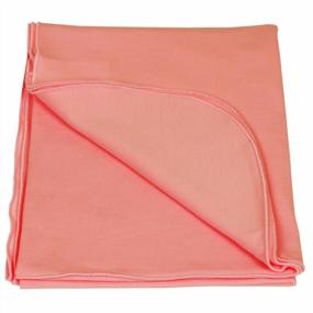img 2 attached to Peach-Colored Baby Blanket With Nozone Technology For UPF 50+ Sun Protection