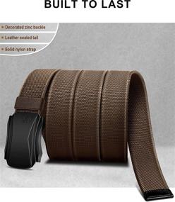 img 1 attached to Kemisant Military Tactical Stretchable Upgrated Men's Accessories - Belts