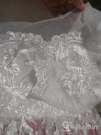 img 1 attached to Carat Embroidery Sheer Sleeves Trailing Girls' Clothing and Dresses review by Jeremy Marshall