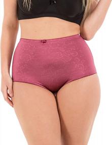 img 2 attached to Tone Your Tummy With Barbra Lingerie'S High-Waist Control Panties