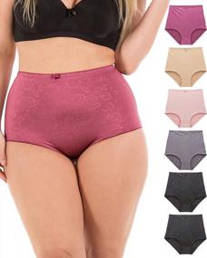 img 3 attached to Tone Your Tummy With Barbra Lingerie'S High-Waist Control Panties