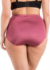 img 1 attached to Tone Your Tummy With Barbra Lingerie'S High-Waist Control Panties