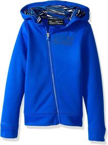 img 2 attached to Under Armour Girls Fleece Hoodie Girls' Clothing ~ Active