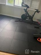 img 1 attached to Transform Your Fitness Space With Xspec'S Interlocking Rubber Top Foam Floor Tiles - 48 Sq Ft Of Quality And Durability review by Trey Gilbert