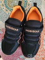 img 1 attached to HOBIBEAR Breathable Lightweight Athletic Sneakers Girls' Shoes and Athletic review by Anthony Record