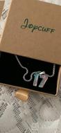 img 1 attached to Stylish Stainless Steel Baseball Number Necklace: Perfect Charm Pendant for Sport Fans, Gifts for Jewelry Enthusiasts (1-99) review by Todd Nordine