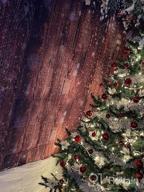 img 1 attached to Capture Magical Moments With HUAYI 7X5Ft Christmas Wooden Photography Backdrop review by Jerry King