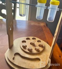 img 5 attached to Bamboo Dog Puzzle Feeder: Engage Your Pet With Mental Stimulation And Slow Feeding