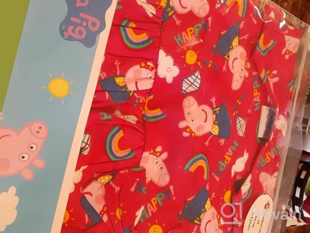 img 1 attached to Cute and Stylish Peppa Pig Girls Dress for Trendy Kids review by Allan Ryser