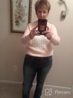 img 1 attached to Heartfelt Knit: Nulibenna Women'S Cable Pullover Sweaters With Long Sleeves review by Chadwick Webster