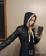 img 1 attached to Tanming Women'S Faux Leather Jackets With Removable Hood review by Nikki Lewis