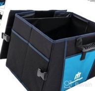 img 1 attached to Keep Your Car Organized With EPAuto'S Premium Trunk Organizer Featuring Removal Lid – Black review by Bernard Foley