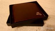 img 1 attached to Get Organized in Style with Zofiny's Genuine Nappa Leather Men's Wallet review by Frank Chinchilla