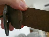 img 1 attached to Men's Clifton Heritage Leather Belt review by John Patel