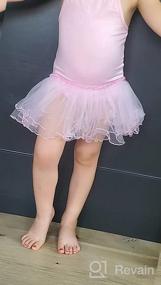 img 6 attached to Skirted Spaghetti Straps Leotard Dress for Girls - Stylish Girls' Clothing