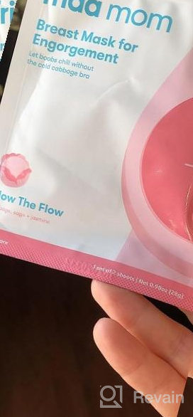 img 1 attached to Nourish And Soothe Your Boobs With Frida Mom Breast Mask - Aloe Vera, Honey, Tea Tree Oil, And Cucumber Infused For Ultimate Hydration - No Harsh Chemicals review by Jacob Fish