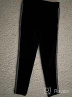 img 1 attached to Warm and Comfy Idlecat Girls' Leggings: 95% Cotton, Solid, Size 2-16 review by Denise Shippee