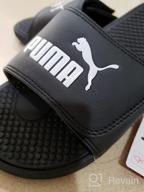 картинка 1 прикреплена к отзыву 👟 PUMA Унисекс-детские Слайды Cool Cat с застежкой на липучке: удобная и стильная обувь для детей от James Baker