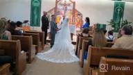 img 1 attached to Stunning Faiokaver Sequin Lace Wedding Veil - Elegant Cathedral Length With Comb review by Troy Houston