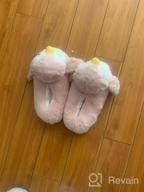 img 1 attached to Women'S Cute Penguin Animal Slippers Cozy Fuzzy Plush Winter Warm House Shoes review by Cyndy Segotta