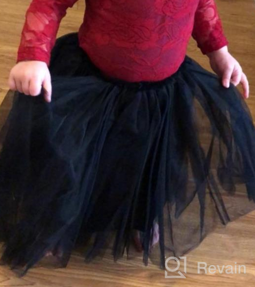 img 1 attached to Flofallzique Toddler Skirts: Fun & Stylish Dancewear for Girls review by Rahman Lassiter