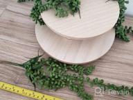 img 1 attached to Supla 4 Pcs Artificial Hanging Succulents Faux Burro'S Tail Picks Trailing String Of Pearls Succulent Greenery Sprays 13.4" L For Basket Planter Centerpiece Floral Arrangement Indoor Outdoor Decor review by Alfonso Wilson