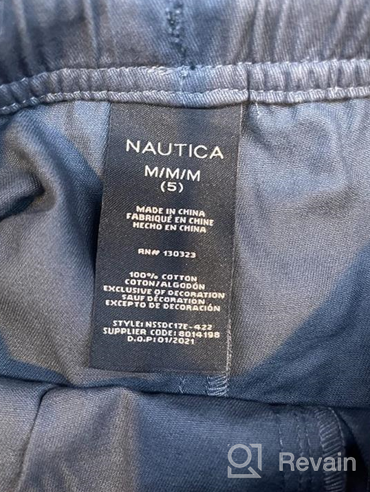 img 1 attached to 👖 Boys' Clothing - Nautica Cargo Pocket Drawstring Shorts review by Paul Randall