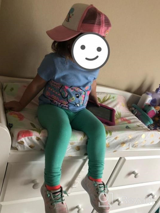 img 1 attached to JP DOoDLES Unicorn Hat Kids Trucker Hat 🦄 with Baseball Mesh Back, Ideal for Babies, Toddlers, and Youths review by Benjie Swindler