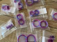 img 1 attached to Stretch Your Style: Longbeauty 20Pc Silicone Ear Skin Gauge Set - 2G-1" Tunnels, Plugs & Expanders review by Rebecca Carey