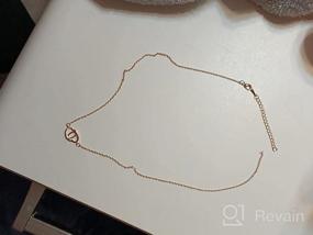 img 5 attached to Girls' Birthday Jewelry - Interlocking Circle Daughter Necklace
