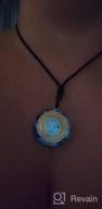 img 1 attached to Experience Chakra Healing Energy with 🧘 Our Luminous Orgonite Pendant Om Symbol Necklace review by Duke Ballard