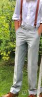 img 1 attached to Calvin Klein Linen Front Dress Pants for Boys' Clothing review by Eduardo Purewal