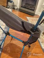 img 1 attached to HOMFUL Ultralight Camping Chair With Storage Bag - Portable Backpacking Chair For Outdoor, Hiking, Picnic - Supports 300Lbs Capacity review by Timothy Bobbert