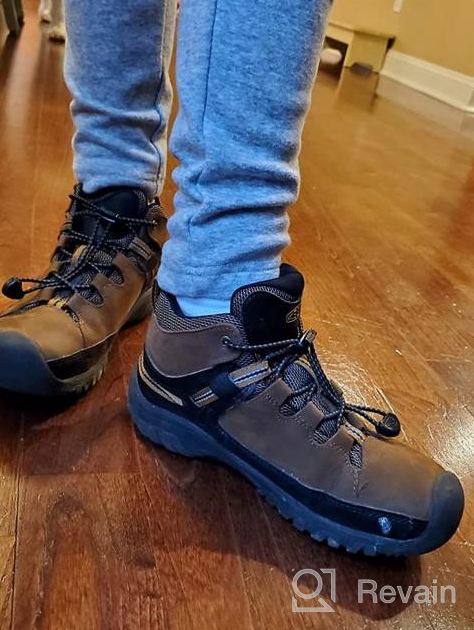 img 1 attached to 👟 Ultimate Waterproof Hiking Boot for Kids: KEEN Unisex-Child Targhee Mid Height review by Jason Martinez