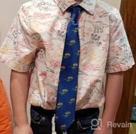 img 1 attached to 👔 Aqua Wembley Boys' Neckties with Novelty Print - Stylish Boys' Accessories review by Austin Cejudo