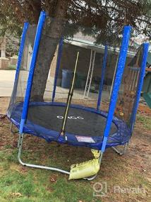 img 7 attached to Kids Trampoline With Enclosure Net - ASTM And CPSIA Approved For Safe Bounce Outdoor Backyard Fun In 8FT, 10FT, 12FT, 14FT & 16FT Sizes