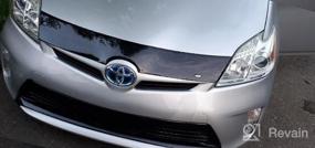 img 5 attached to AVS Aeroskin Low Profile Hood Protector In Smoke Color For Toyota Prius 2010-2011 (Excluding V Model)