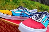 img 1 attached to 👟 Canvas Low Top Sneakers - Vans Unisex Boys' Shoes review by Justin Bowen