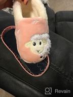 img 1 attached to Csfry Warm Plush Animal Slippers for Boys and Girls - Perfect for Winter Indoor Household Comfort review by Timothy Jimenez