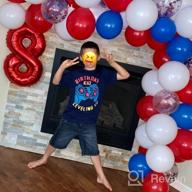 картинка 1 прикреплена к отзыву 80 Pack Orange, Blue & Green Latex Balloons With Confetti For Dinosaur Baby Shower Birthday Party Decorations. от Daniel Mettler