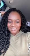 img 1 attached to 6 Pack Spring Twist Crochet Braids - 12 Inch Pre-Looped Mini Passion Twist Braiding Hair In T30# Color - Kinky Curly Synthetic Hair Extensions For Senegalese, Nubian, And Bomb Twist Styles review by Jackie Wright