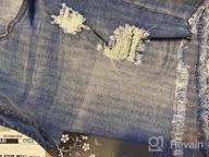 img 1 attached to Get The Perfect Summer Look With Tulucky'S Ripped Stretchy Denim Shorts For Women review by Tim Toscano
