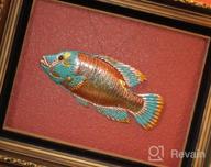 img 1 attached to 2PCS Metal Fish Wall Decor - Perfect For Outdoor Ocean, Beach & Pool Decoration! review by Michael Hicks