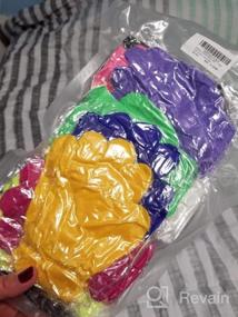 img 7 attached to Colorful Kids Winter Gloves - 14 Pairs of Warm Knit Gloves for Boys and Girls, Ages 5 to 12 Years Old
